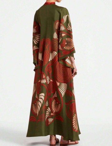 Rochie maxi Shein, mix culori