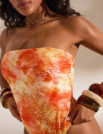 Costum de baie întreg Shein, mix culori