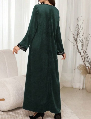 Rochie maxi Shein, verde