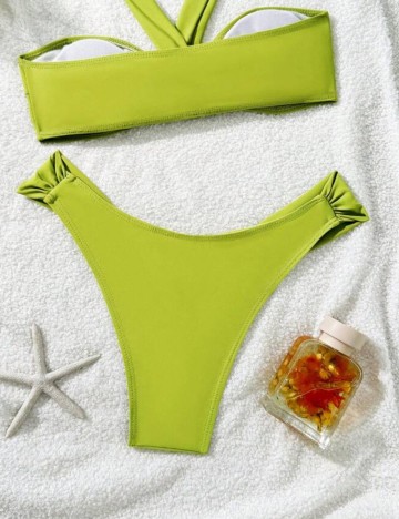 Slip Shein, verde