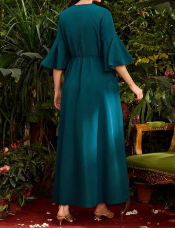 Rochie maxi Shein, verde