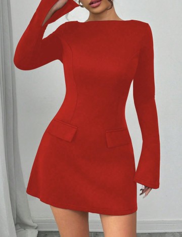 Rochie mini Shein, roșu