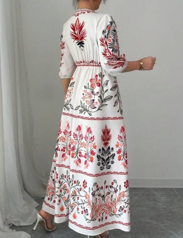 Rochie maxi Shein, mix culori