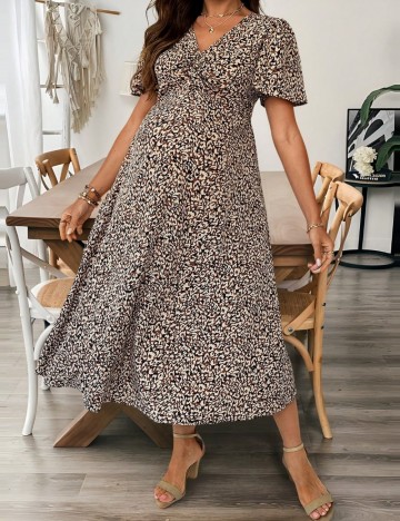 Rochie midi Shein, mix culori