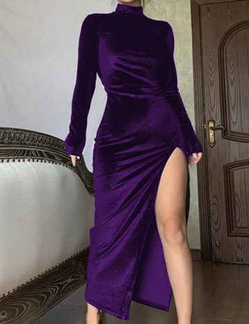 Rochie midi Shein, mov