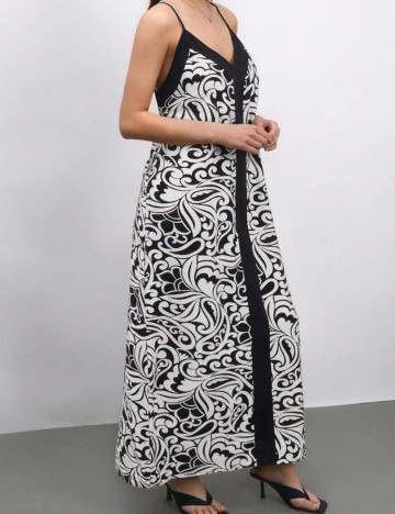 Rochie maxi Shein Curve+, mix culori