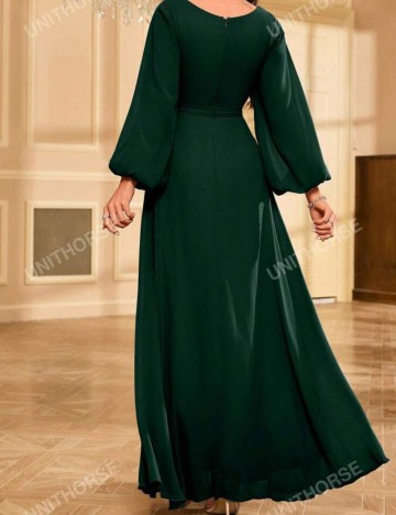 Rochie de ocazie Shein, verde