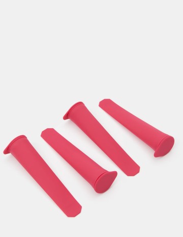 Set forme de silicon pentru inghetata Sinsay, roz