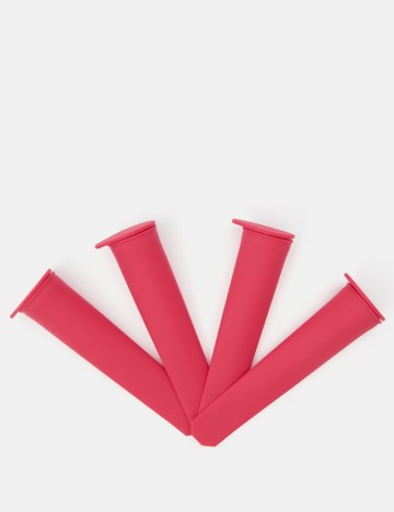 Set forme de silicon pentru inghetata Sinsay, roz