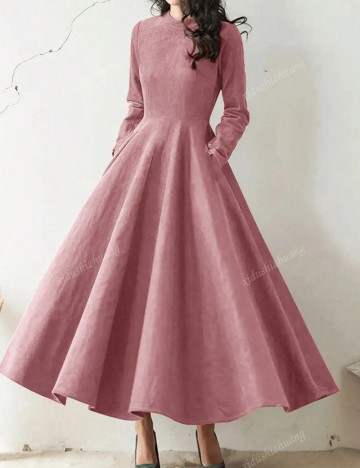 Rochie maxi Shein, roz