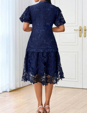 Rochie midi Shein, bleumarin