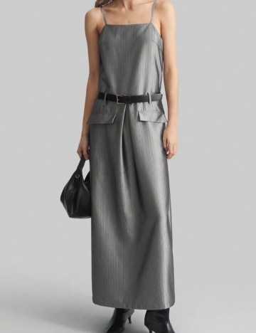 Rochie maxi Shein, gri