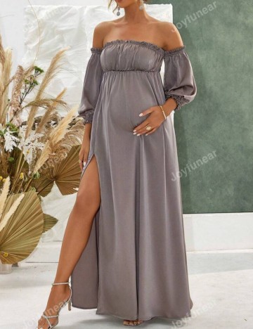 Rochie maxi Shein, maro