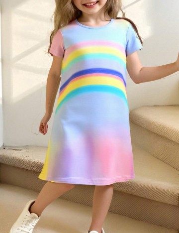 Rochie Shein, mix culori