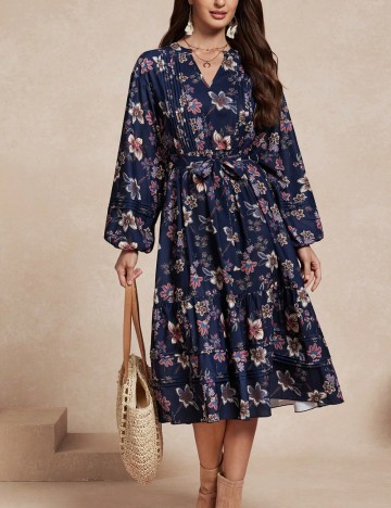 Rochie midi Shein, albastru