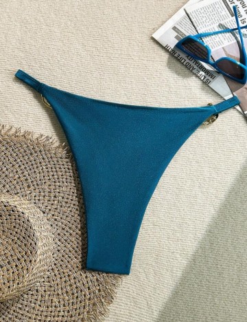 Slip Shein Curve+, albastru
