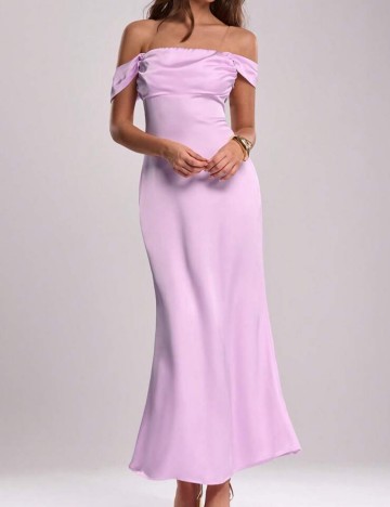 Rochie maxi Shein, roz