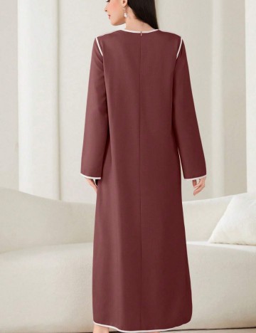 Rochie midi Shein, vișiniu