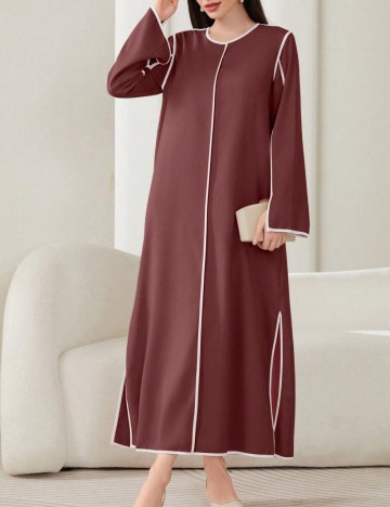 Rochie midi Shein, vișiniu