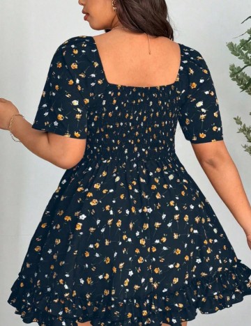 Rochie mini Shein Curve+, albastru