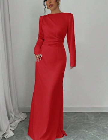 Rochie maxi Shein, roșu