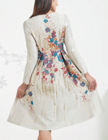 Rochie midi Shein, bej