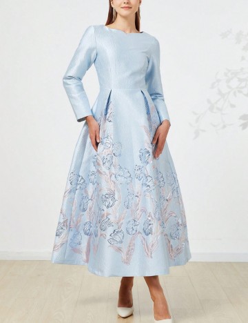 Rochie midi Shein, albastru