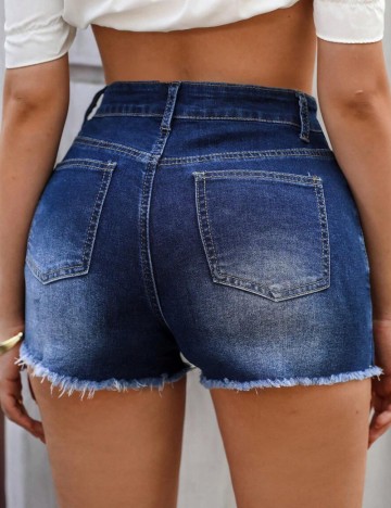 Fustă Pantalon Shein, albastru