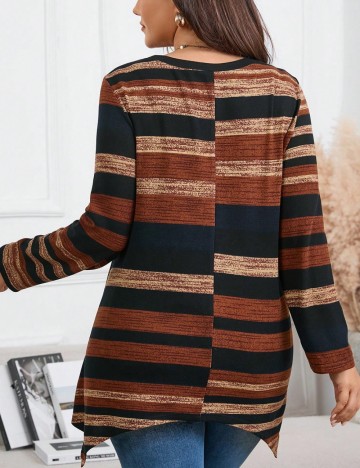 Bluză Shein Curve+, mix culori