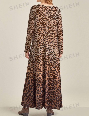 Rochie maxi Shein Curve+, mix culori