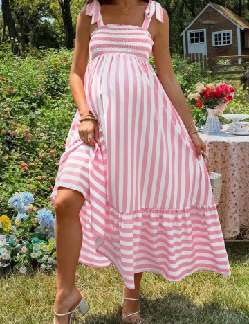 Rochie midi Shein, mix culori
