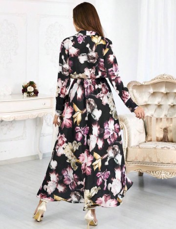 Rochie maxi Shein, mix culori
