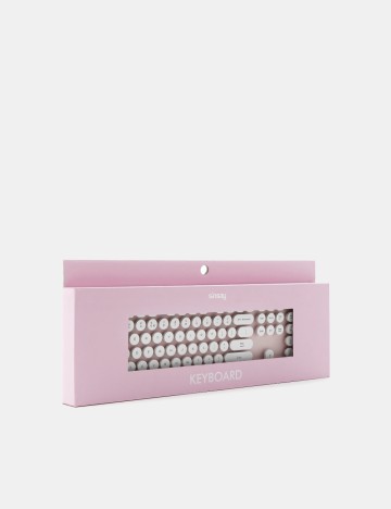 Tastatura Wireless Sinsay, roz