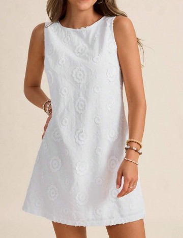 Rochie mini Shein, alb
