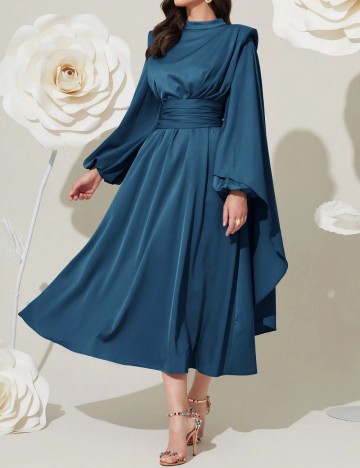 Rochie midi Shein, albastru