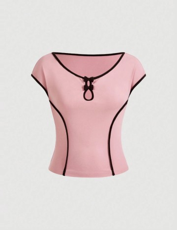 Tricou Shein, roz