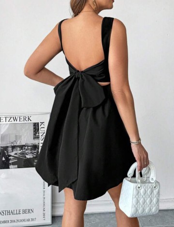 Rochie mini Shein Curve+, negru