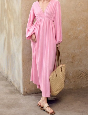 Rochie maxi Shein, roz
