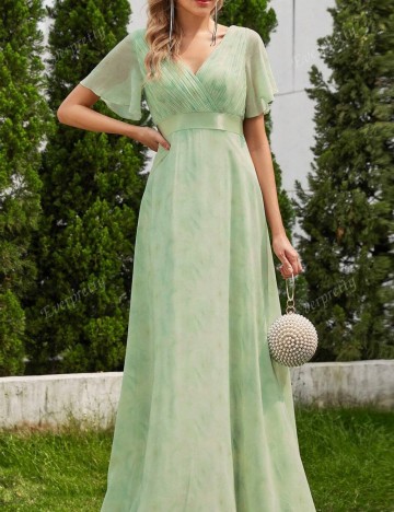 Rochie maxi Shein, verde