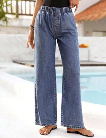 Jeans Shein, albastru