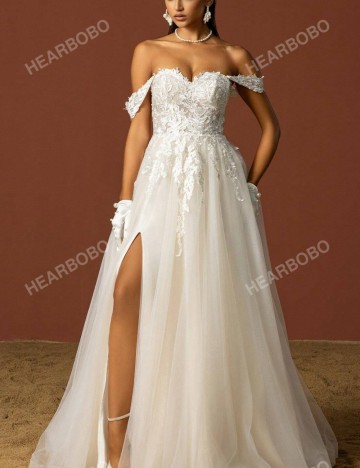 Rochie de ocazie și bridal Shein, alb