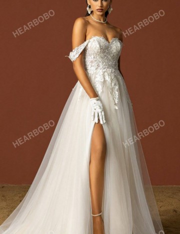 Rochie de ocazie și bridal Shein, alb