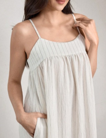 Rochie De Noapte Shein, alb