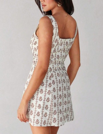 Rochie mini Shein, crem