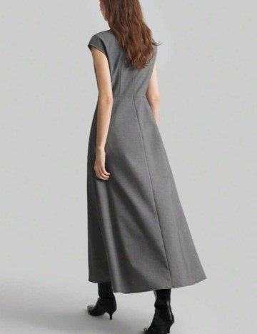 Rochie maxi Shein, gri