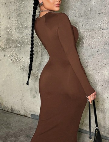 Rochie midi Shein, maro