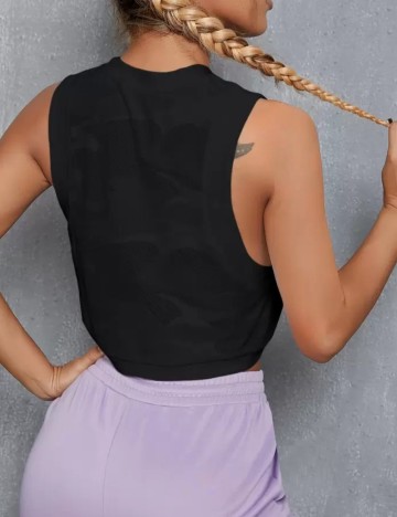 Top Shein, negru