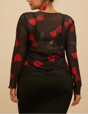 Cămașă Shein Curve+, mix culori