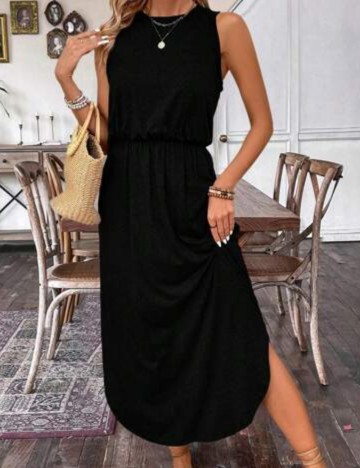 Rochie midi Shein, negru