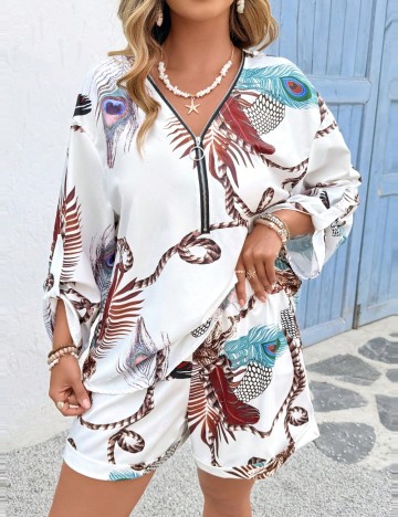 Compleu Shein Curve+, mix culori